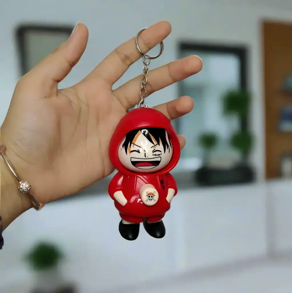 Iconic Luffy Mood Swings Keychain