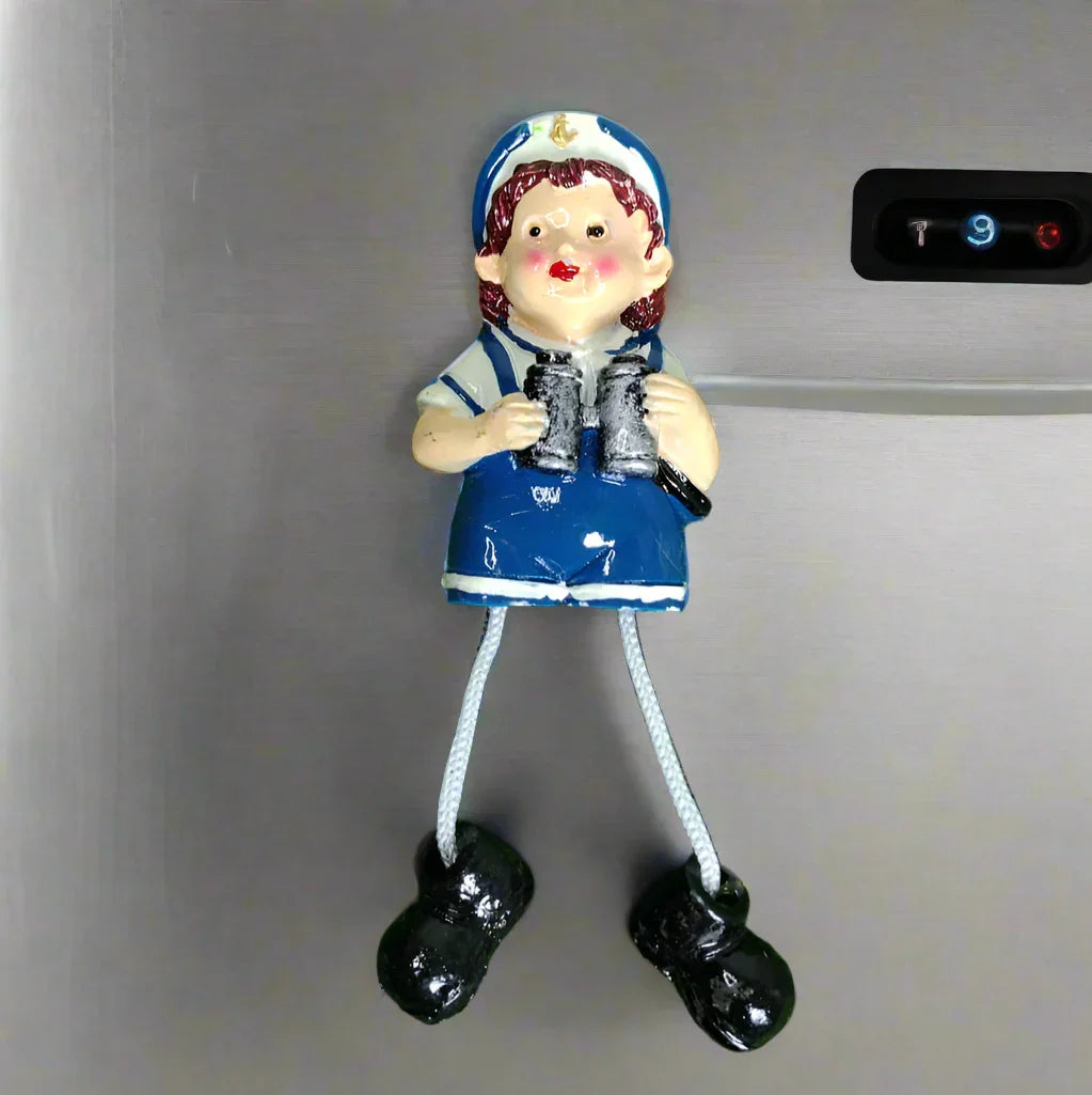 Floral Fusion Fridge Magnet