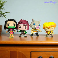 POP Style Demon Slayer Figurines