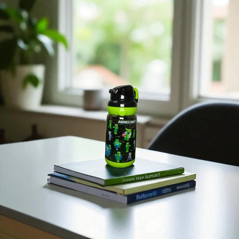 Minekraft Pixel Hydration 2 in 1 Bottle (450 ml)