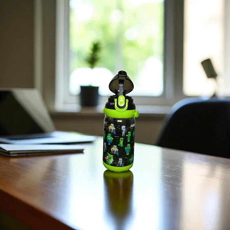 Minekraft Pixel Hydration 2 in 1 Bottle (450 ml)