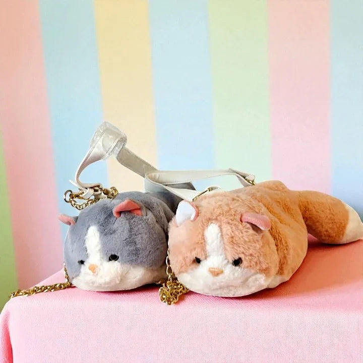 Feline Fatale Cat Plush Handbag