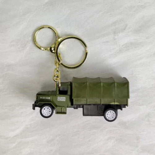 Mighty Army Vehicles Pull-back Keychain