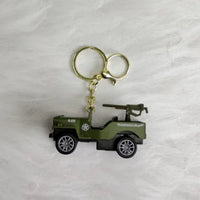 Mighty Army Vehicles Pull-back Keychain