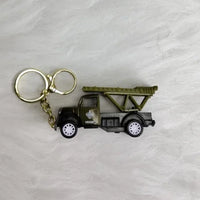 Mighty Army Vehicles Pull-back Keychain