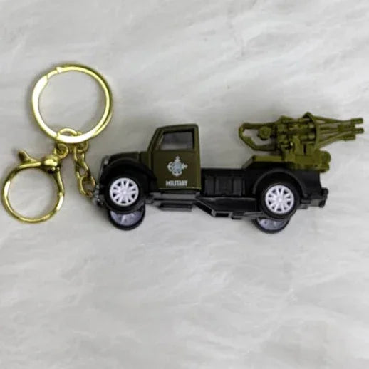 Mighty Army Vehicles Pull-back Keychain