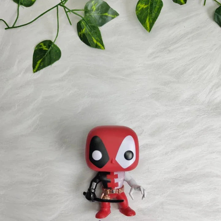 POP Style Deadpool vs Wolverine Figurines
