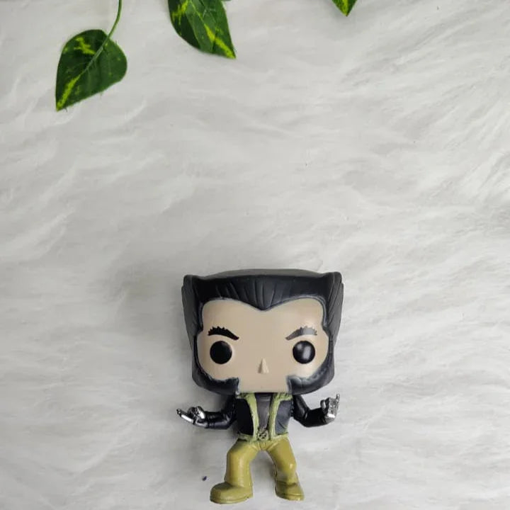POP Style Deadpool vs Wolverine Figurines