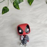 POP Style Deadpool vs Wolverine Figurines
