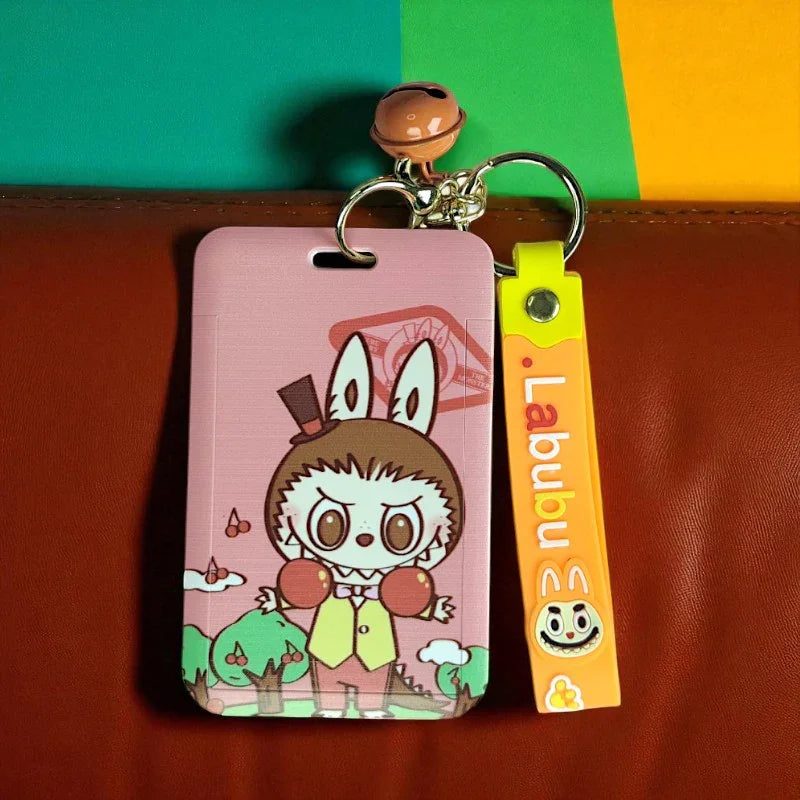 Labubu Pocket Pal ID Card Keychain