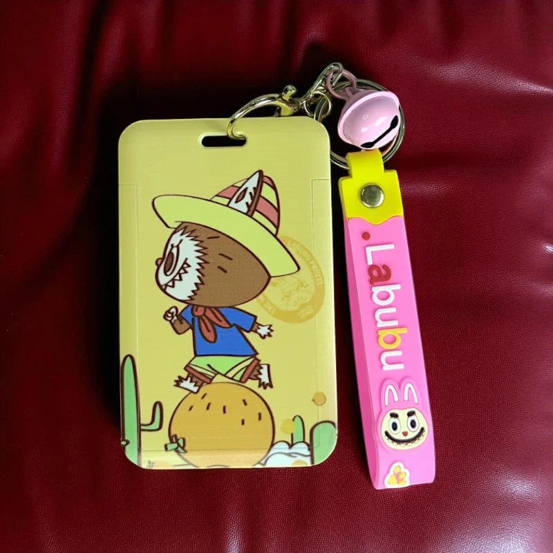 Labubu Pocket Pal ID Card Keychain