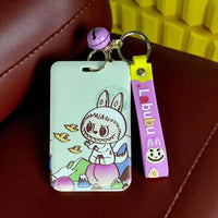 Labubu Pocket Pal ID Card Keychain