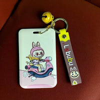 Labubu Pocket Pal ID Card Keychain