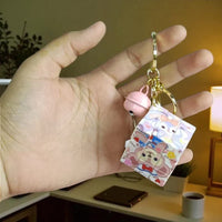 Pocket Rubik's Cube Fidget Keychain