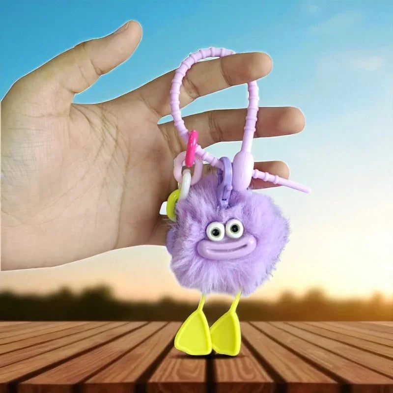 Quacky Smile Plush Keychain