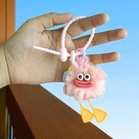 Quacky Smile Plush Keychain