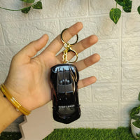 Apex Pullback Sports Car Keychain