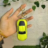 Apex Pullback Sports Car Keychain