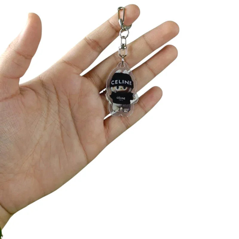 Labubu Flat Friends 2D Keychain