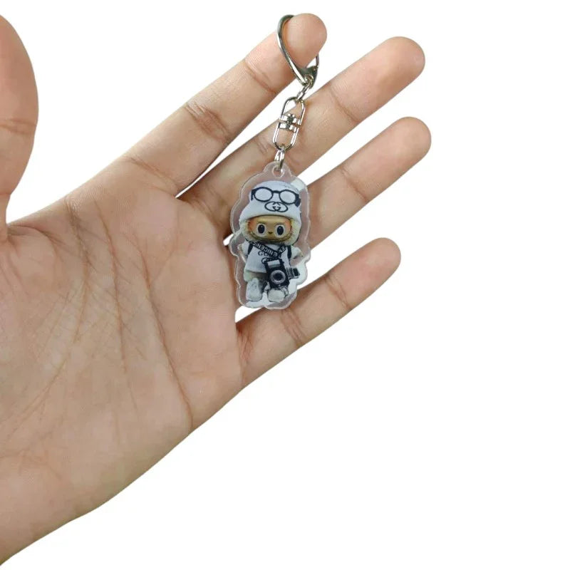 Labubu Flat Friends 2D Keychain