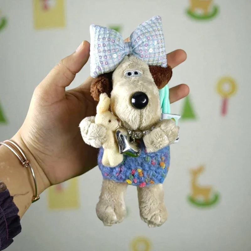 Gromit Groomed Bunny Plush Keychain