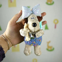 Gromit Groomed Bunny Plush Keychain