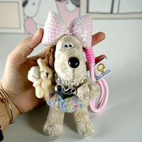 Gromit Groomed Bunny Plush Keychain