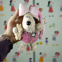 Gromit Groomed Bunny Plush Keychain