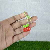 Tropical Fruit Paradise Keychain