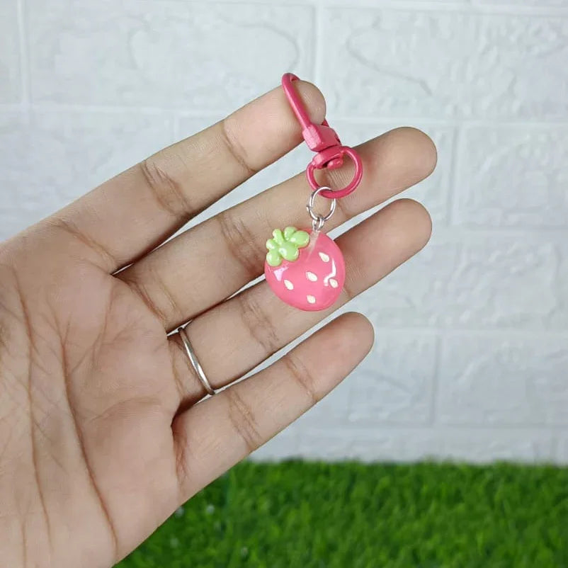 Tropical Fruit Paradise Keychain