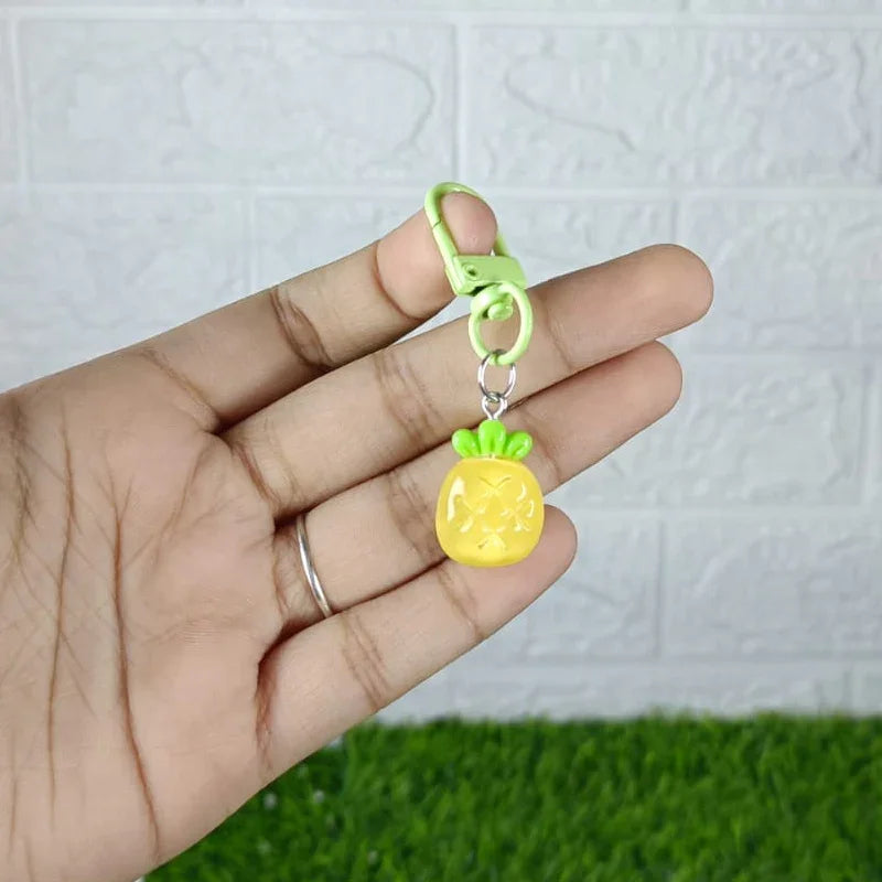 Tropical Fruit Paradise Keychain