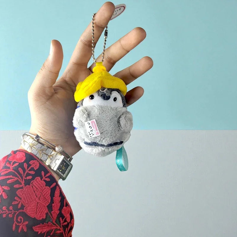 Globetrotter Penguin Plush Keychain