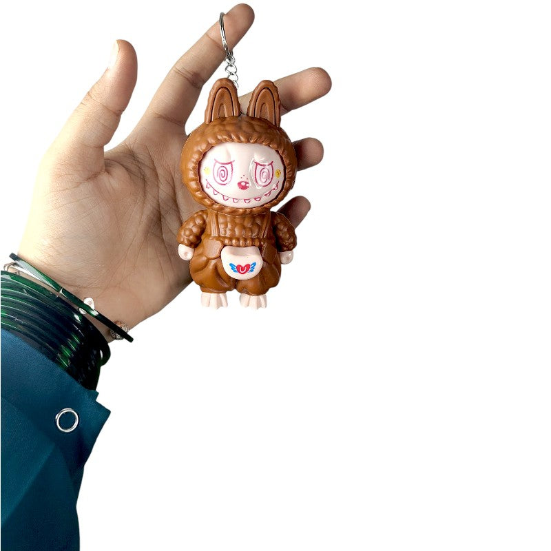 Labubu Chameleon Face Changing Keychain