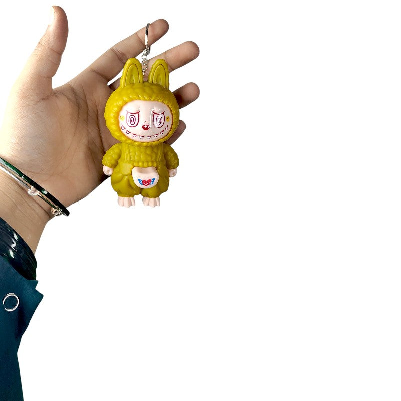 Labubu Chameleon Face Changing Keychain