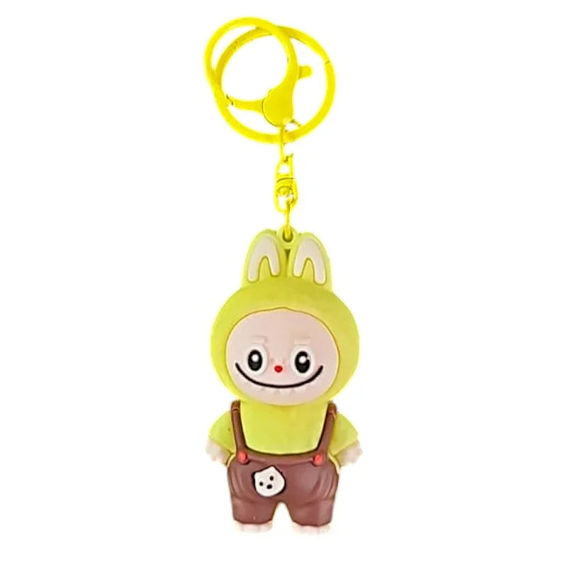 Labuboo Brown Overalls 3D Keychain