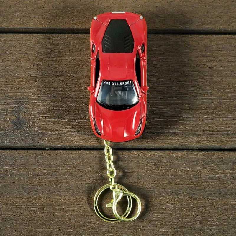Nitro Link Pull-back Sports Car Keychain