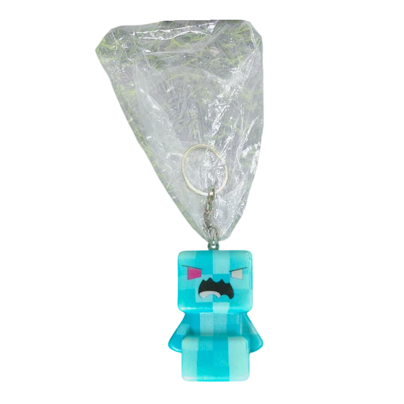 Minecraft Blocky Bliss Squishy Keychain