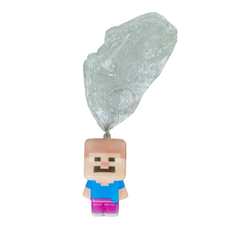 Minecraft Blocky Bliss Squishy Keychain