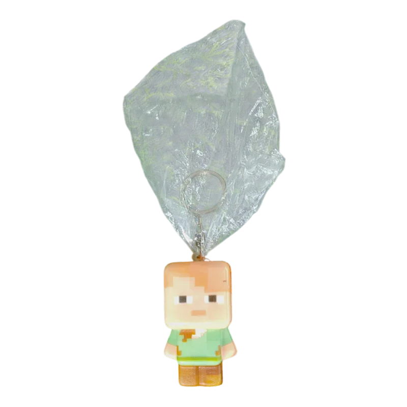 Minecraft Blocky Bliss Squishy Keychain