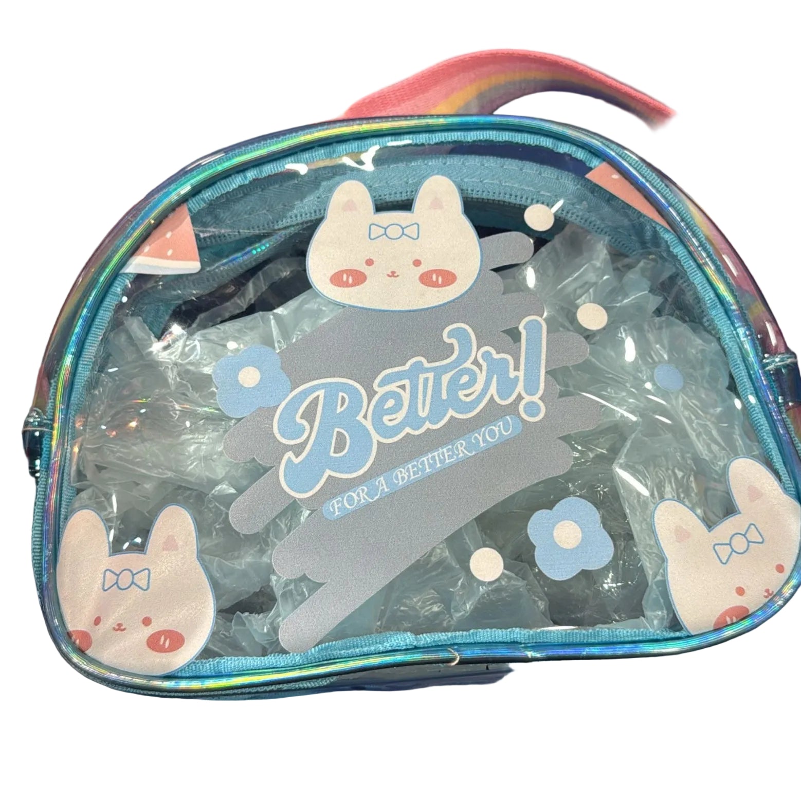 Midnight Mist Clear Sling Pouch