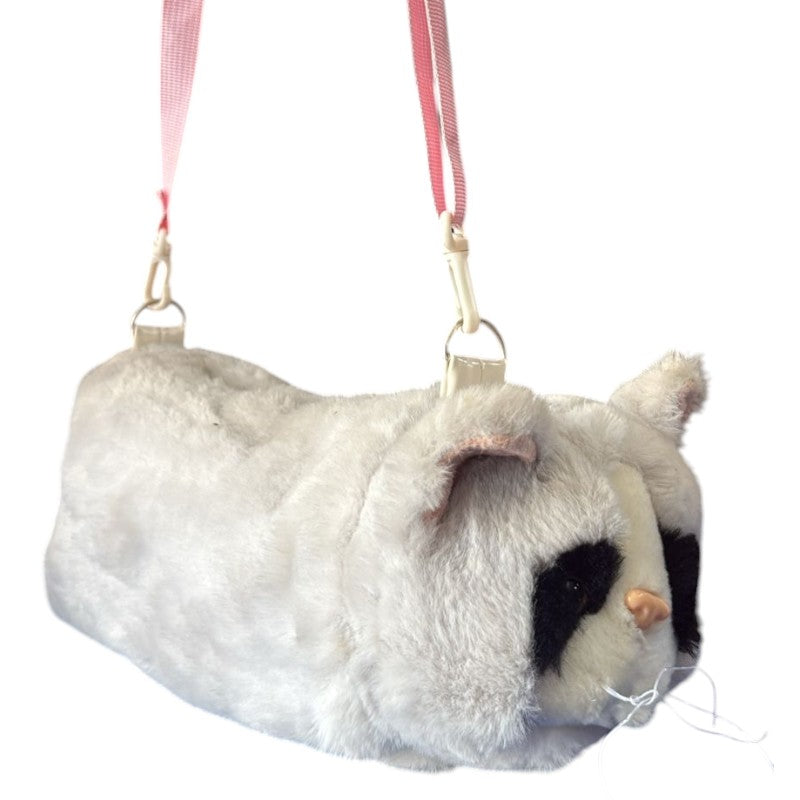 Plush Realistic Cat Fur Handbag