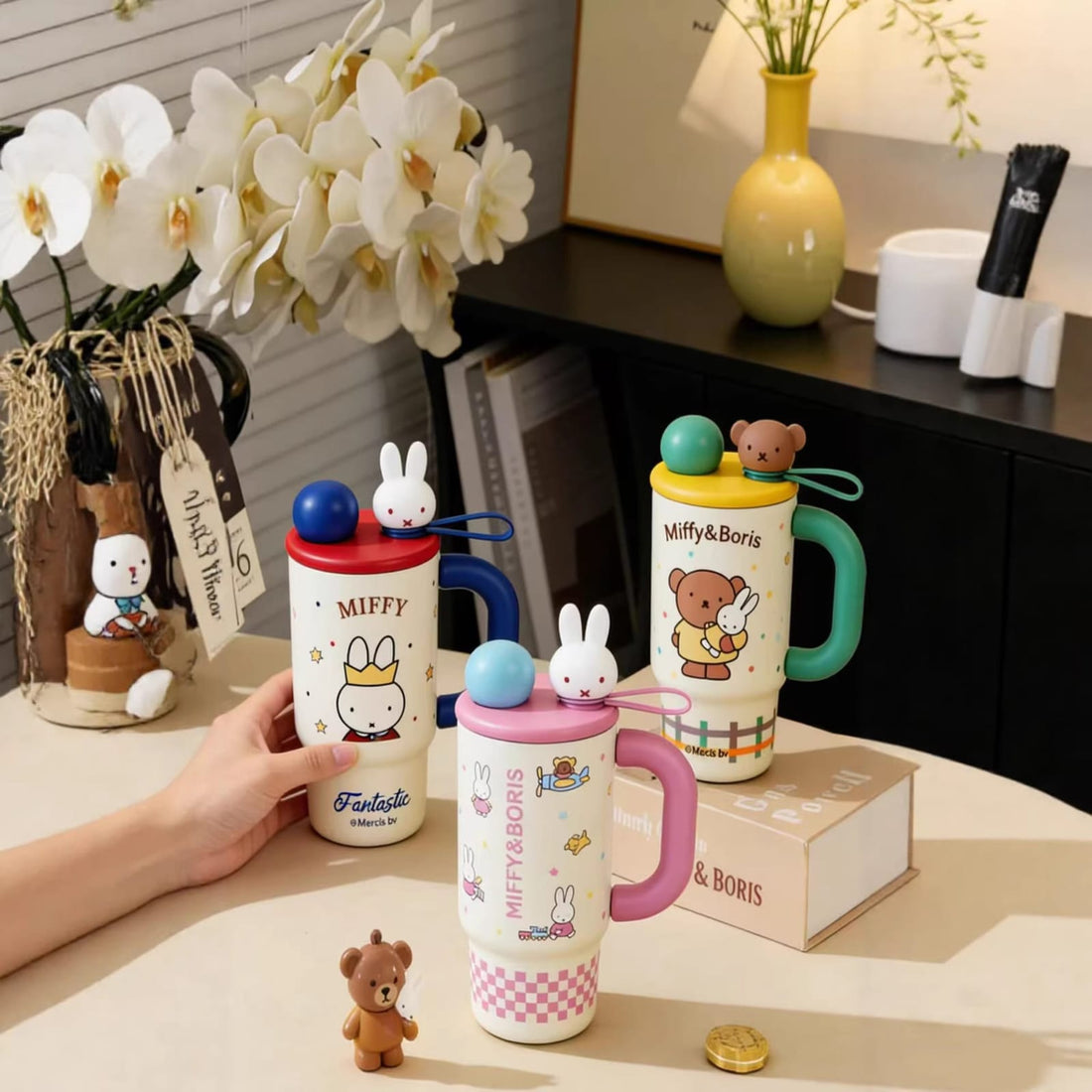 Miffy Insulated Hydro Apex Mug (820 ml)