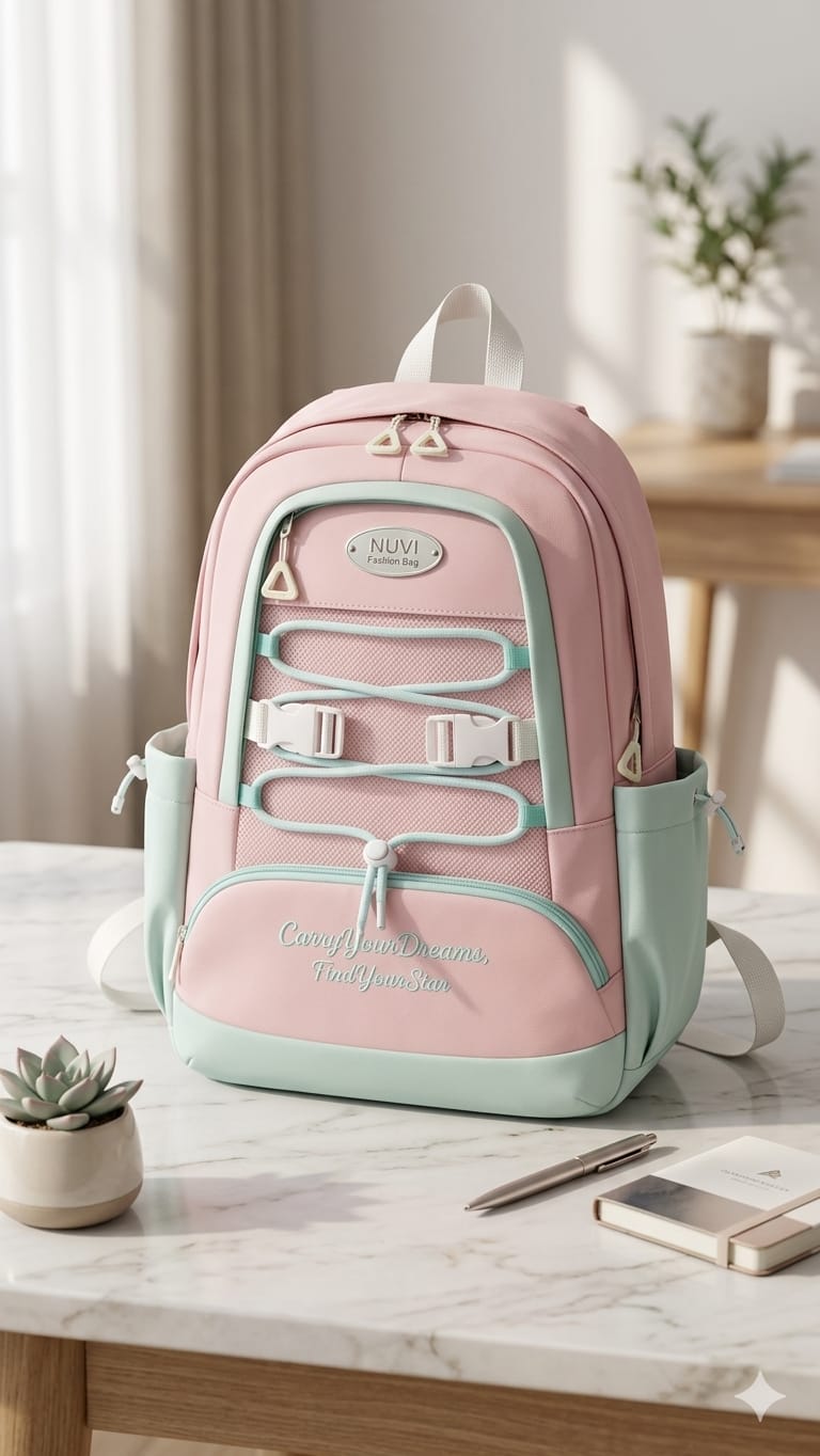 Vanwalk Macaron Pastel Backpack