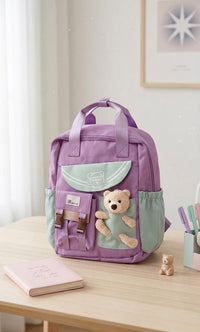 Pastel Kawaii Teddy Bear Backpack