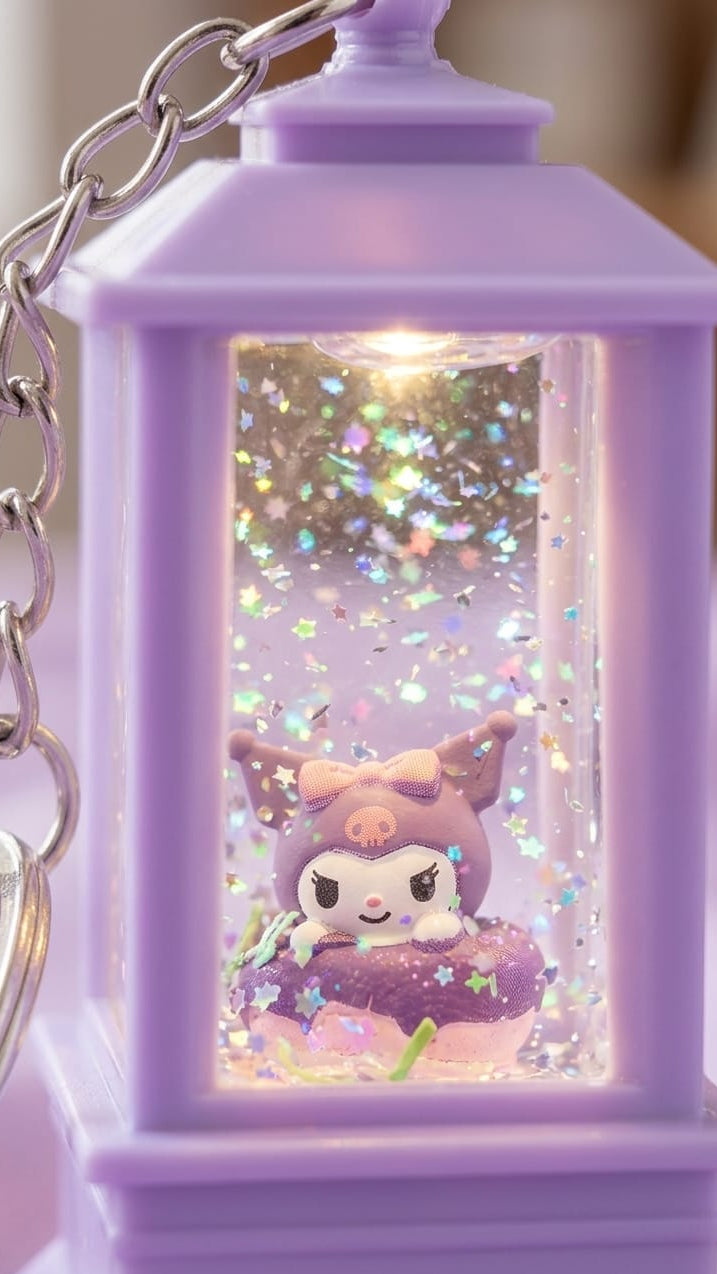 Sanrio Glowing Lantern Characters Keychain