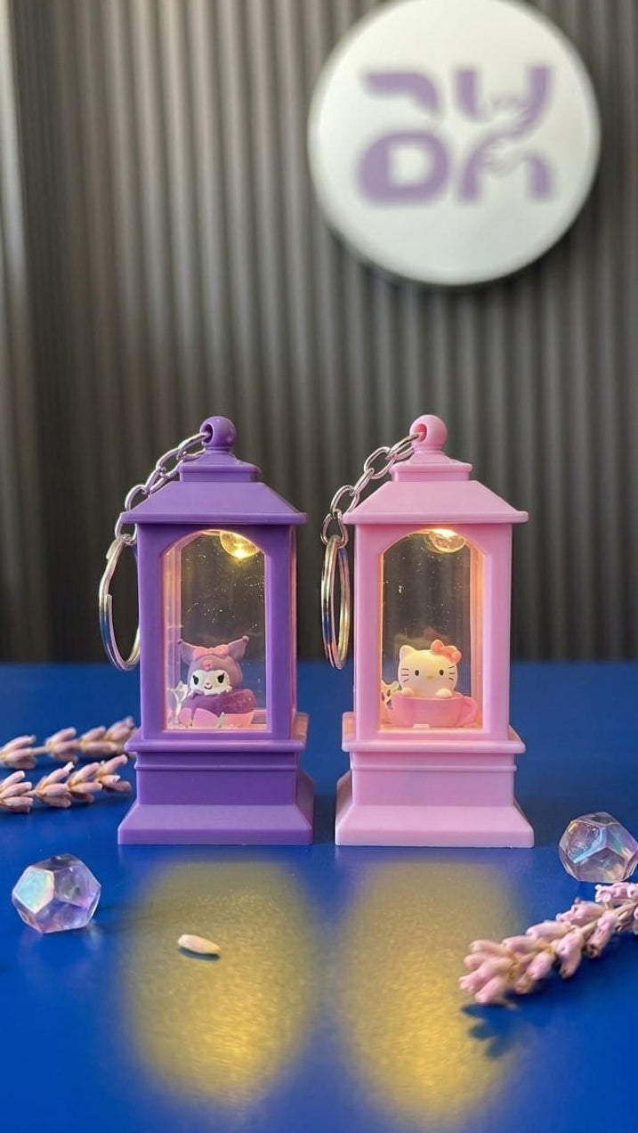 Sanrio Glowing Lantern Characters Keychain