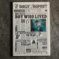 Harry Potter Daily Prophet BWL Picture Changing Notebook