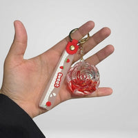 Ocean Bloom Mystery Charm Keychain