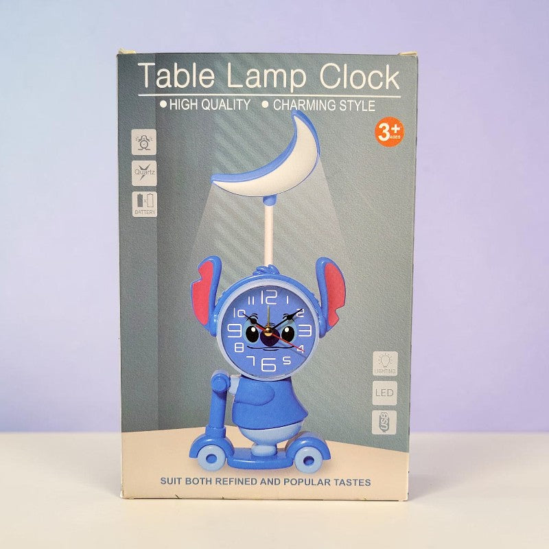 Stitch Scooter Rider Alarm Clock