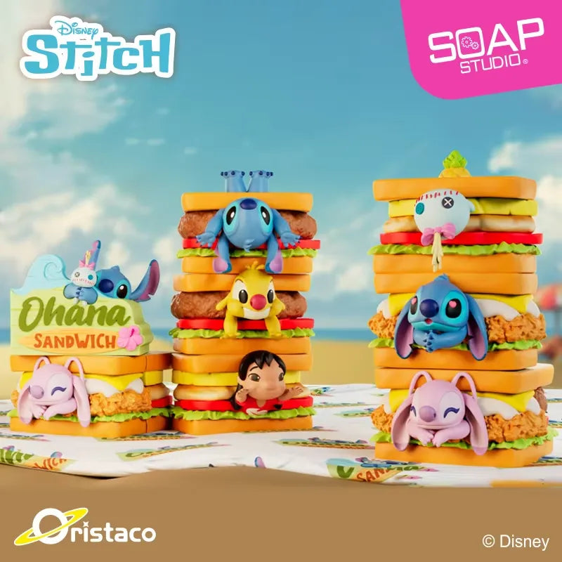 Disney Soap studio Stitch Sandwich Stacker Series Blind Box